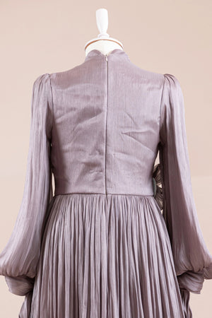 Flora Tesettür Abiye - FioraofDress - tesettur - abiye - Morr - 38 - hijab - evening - dress