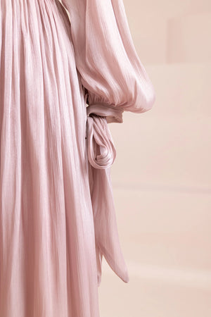 Flora Tesettür Abiye - FioraofDress - tesettur - abiye - Pudra - 38 - hijab - evening - dress