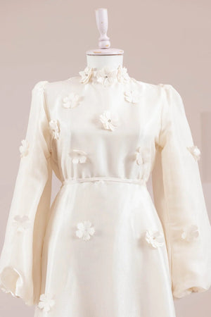 Flowers Tesettür Abiye - FioraofDress - tesettur - abiye - Berrak - 36 - hijab - evening - dress