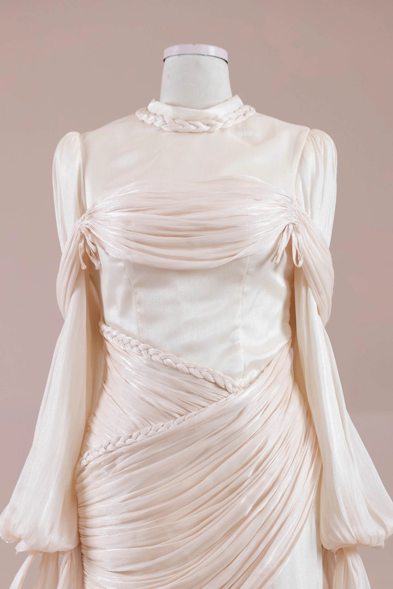 Galadriel Tesettür Abiye - FioraofDress - tesettur - abiye - Ekru - 38 - hijab - evening - dress