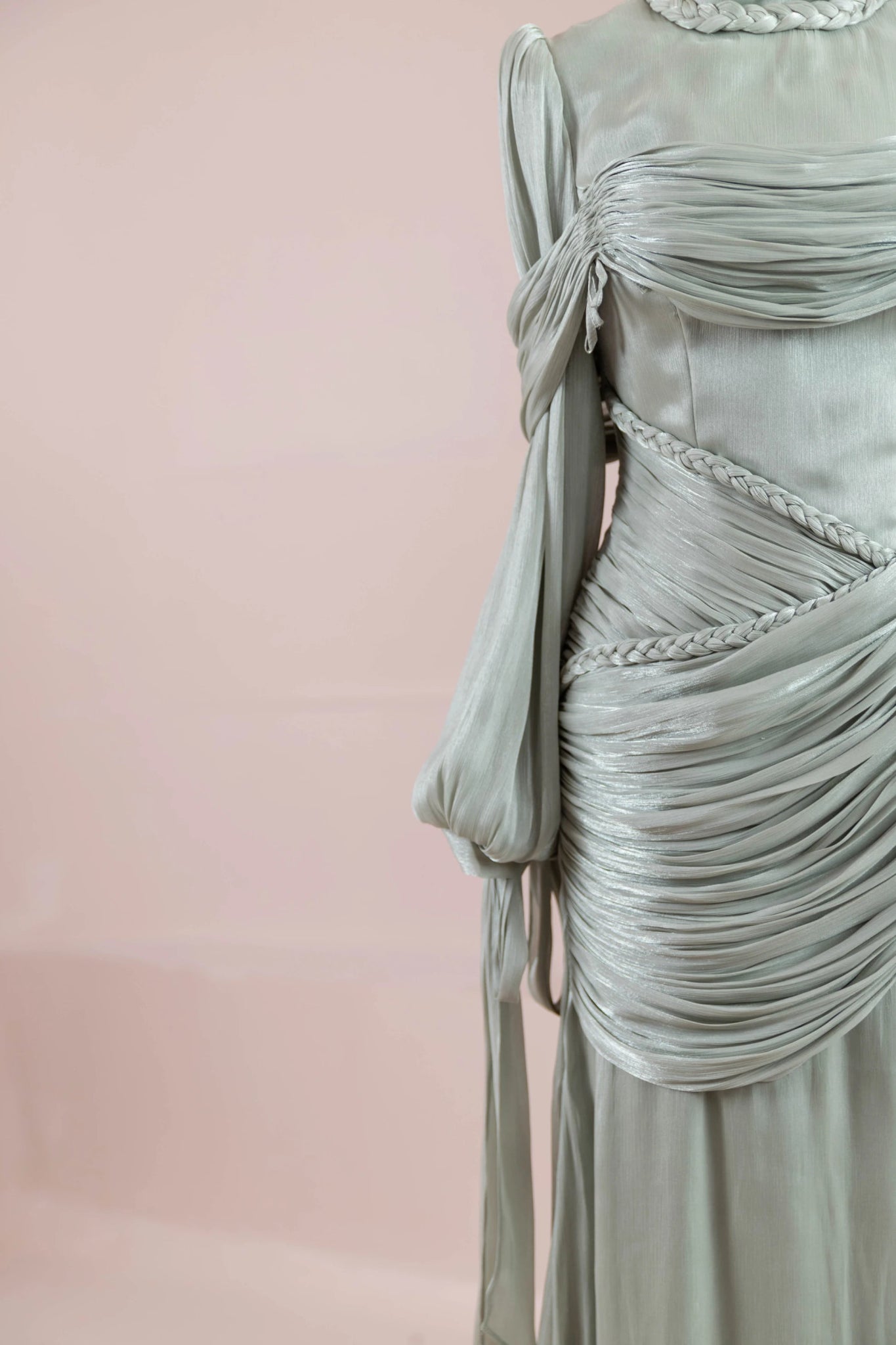 Galadriel Tesettür Abiye - FioraofDress - tesettur - abiye - mint yeşili - 38 - hijab - evening - dress