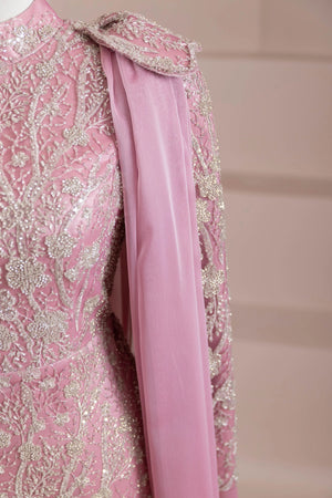 Glam Tesettür Abiye - FioraofDress - tesettur - abiye - Gül Kurusu - 38 - hijab - evening - dress