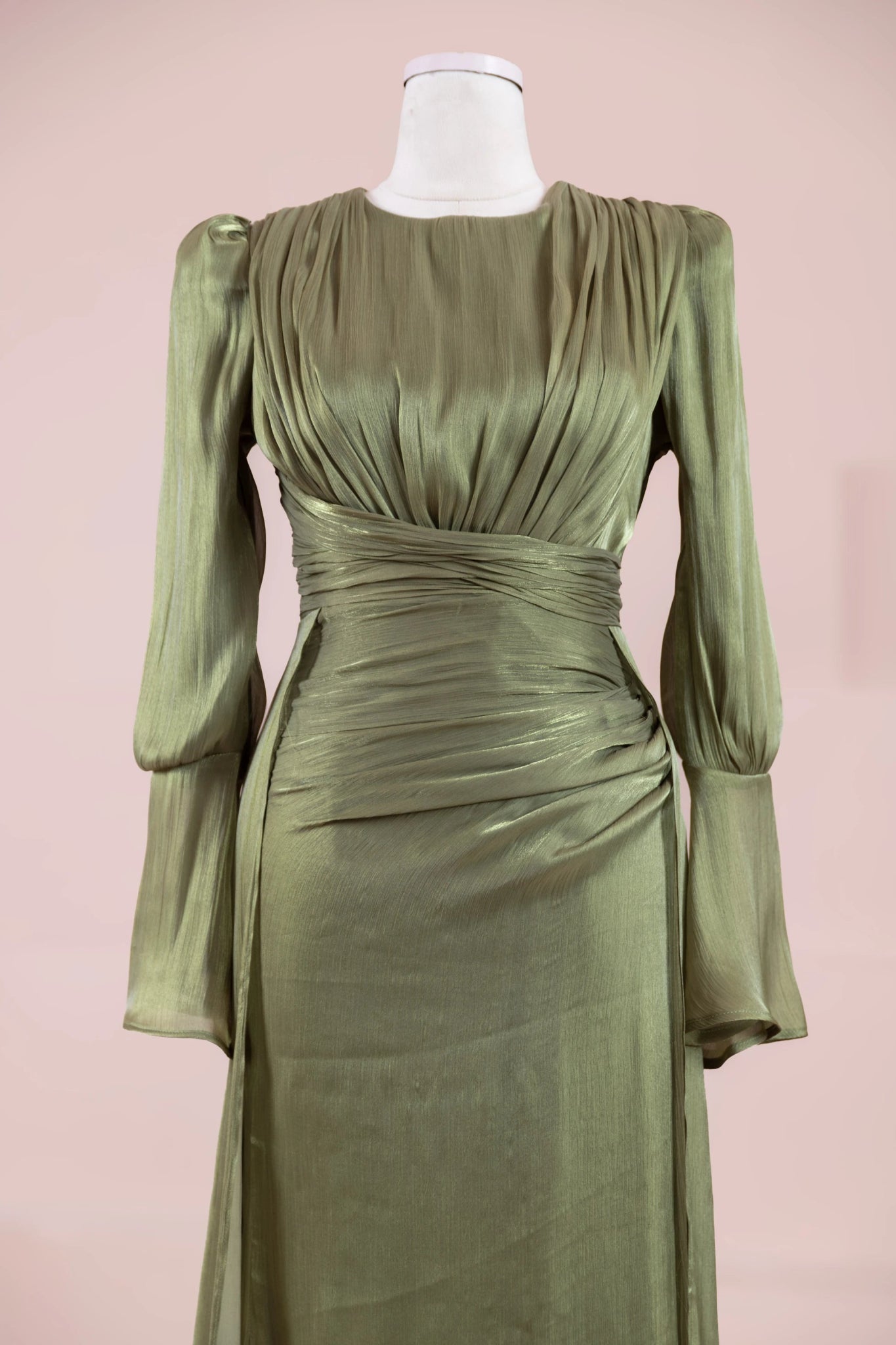 Glamour Tesettür Abiye - FioraofDress - tesettur - abiye - Çimen yeşili - 38 - hijab - evening - dress