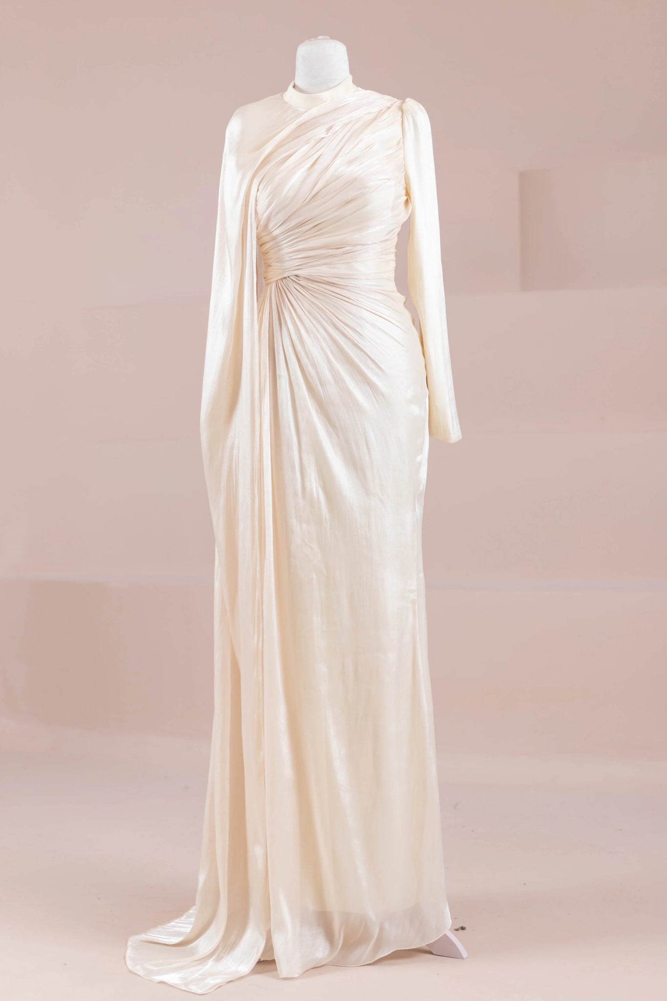 Glory Sade Tesettür Abiye - FioraofDress - tesettur - abiye - Ekru - 38 - hijab - evening - dress