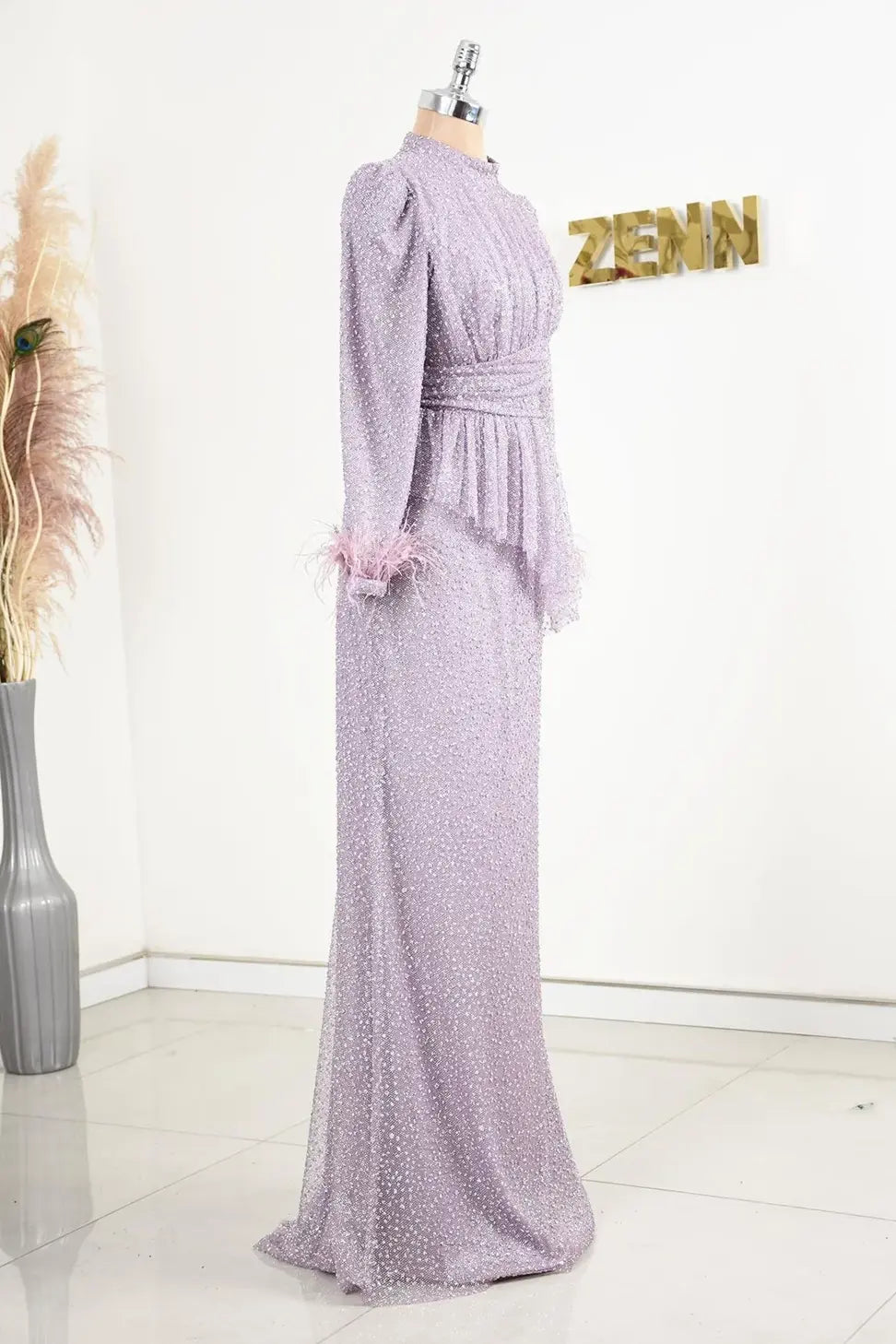 Rachelle Tesettür Abiye.