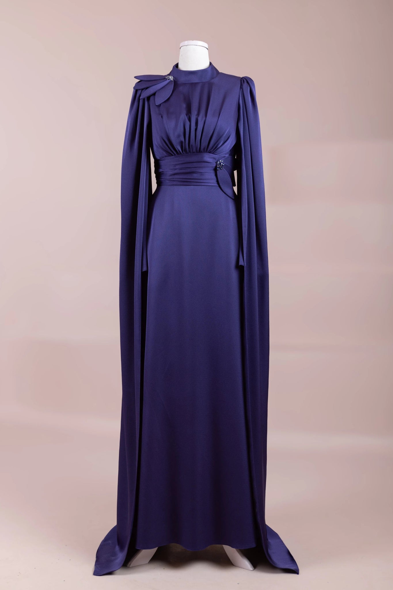 Jana Tesettür Abiye - FioraofDress - tesettur - abiye - Gece mavisi - 38 - hijab - evening - dress