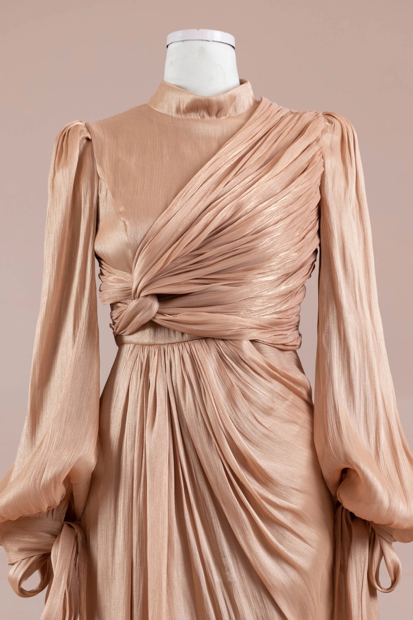 Laru Tesettür Abiye - FioraofDress - tesettur - abiye - şeftali - 38 - hijab - evening - dress