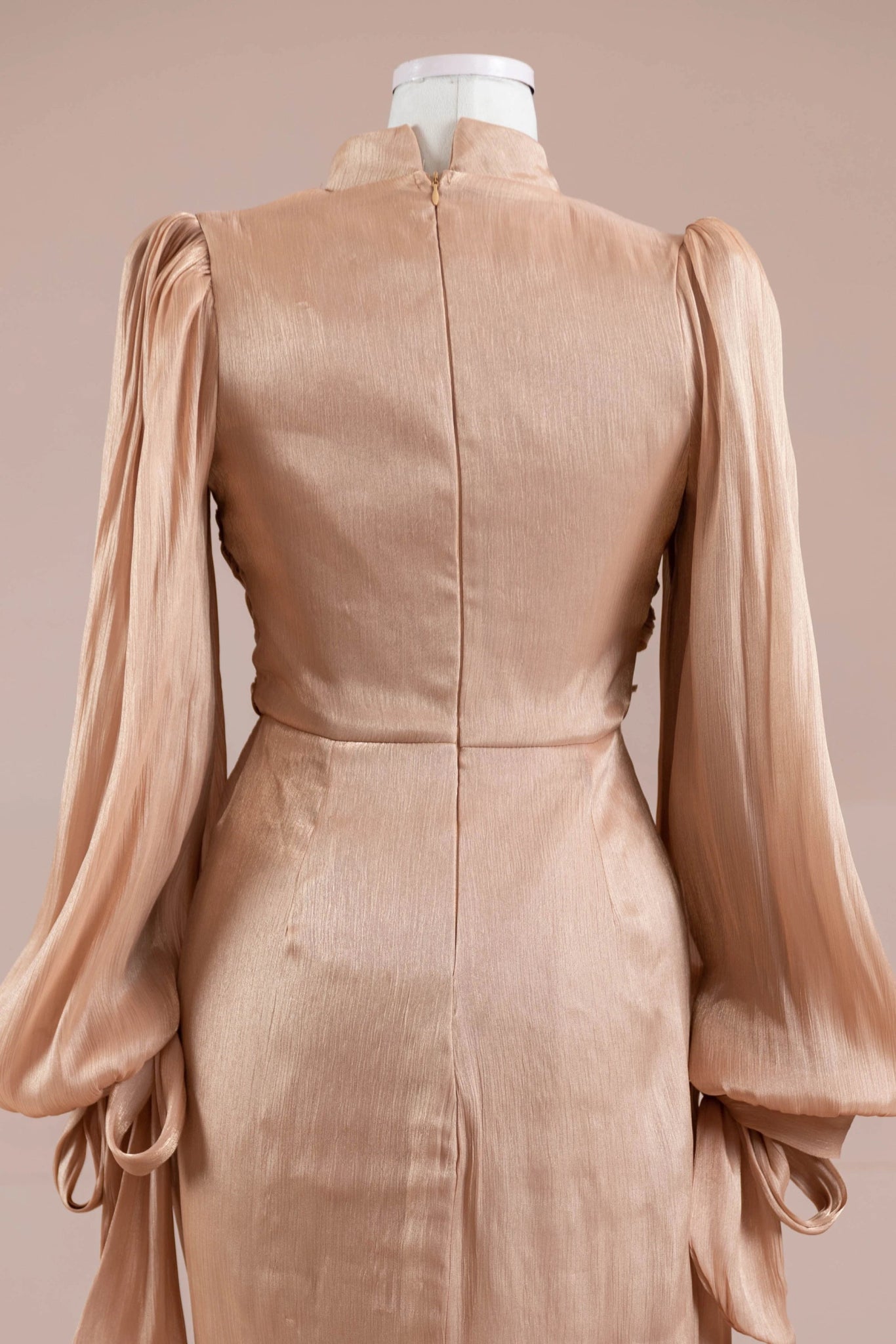 Laru Tesettür Abiye - FioraofDress - tesettur - abiye - şeftali - 38 - hijab - evening - dress