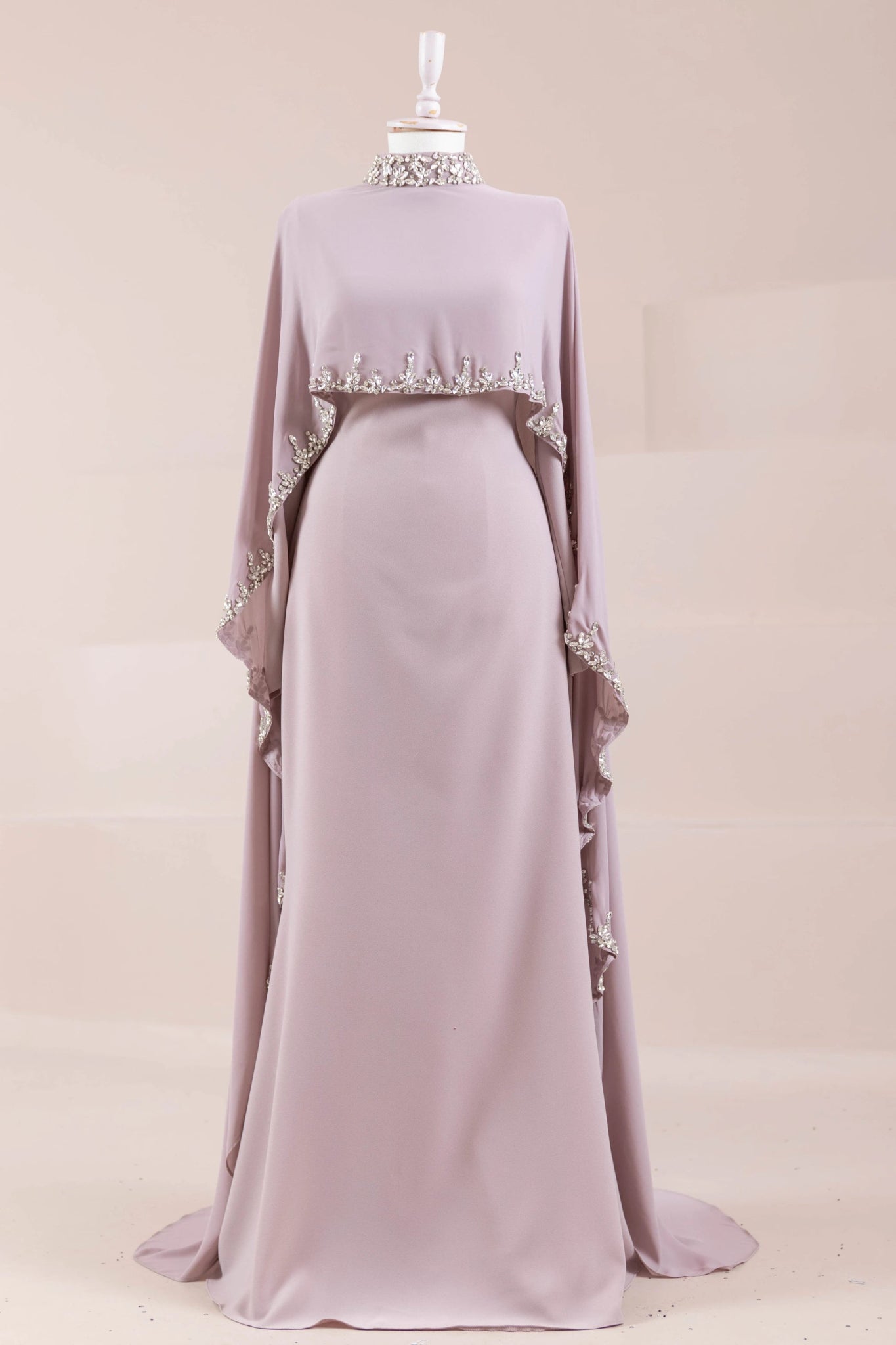 Layali Tesettür Abiye - FioraofDress - tesettur - abiye - lila - 40 - hijab - evening - dress