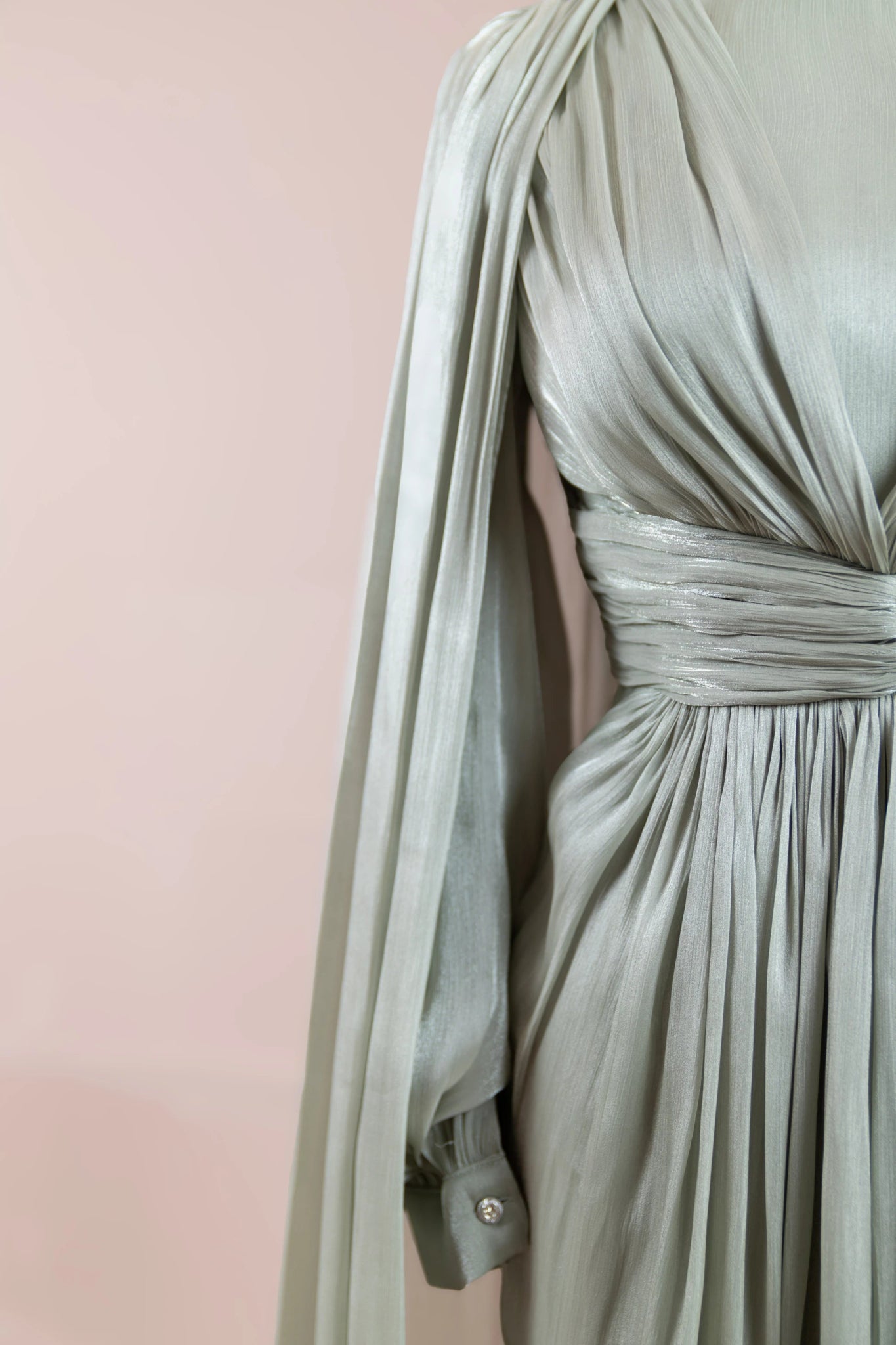 Lesley Tesettür Abiye - FioraofDress - tesettur - abiye - mint yeşili - 38 - hijab - evening - dress