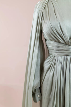 Lesley Tesettür Abiye - FioraofDress - tesettur - abiye - mint yeşili - 38 - hijab - evening - dress