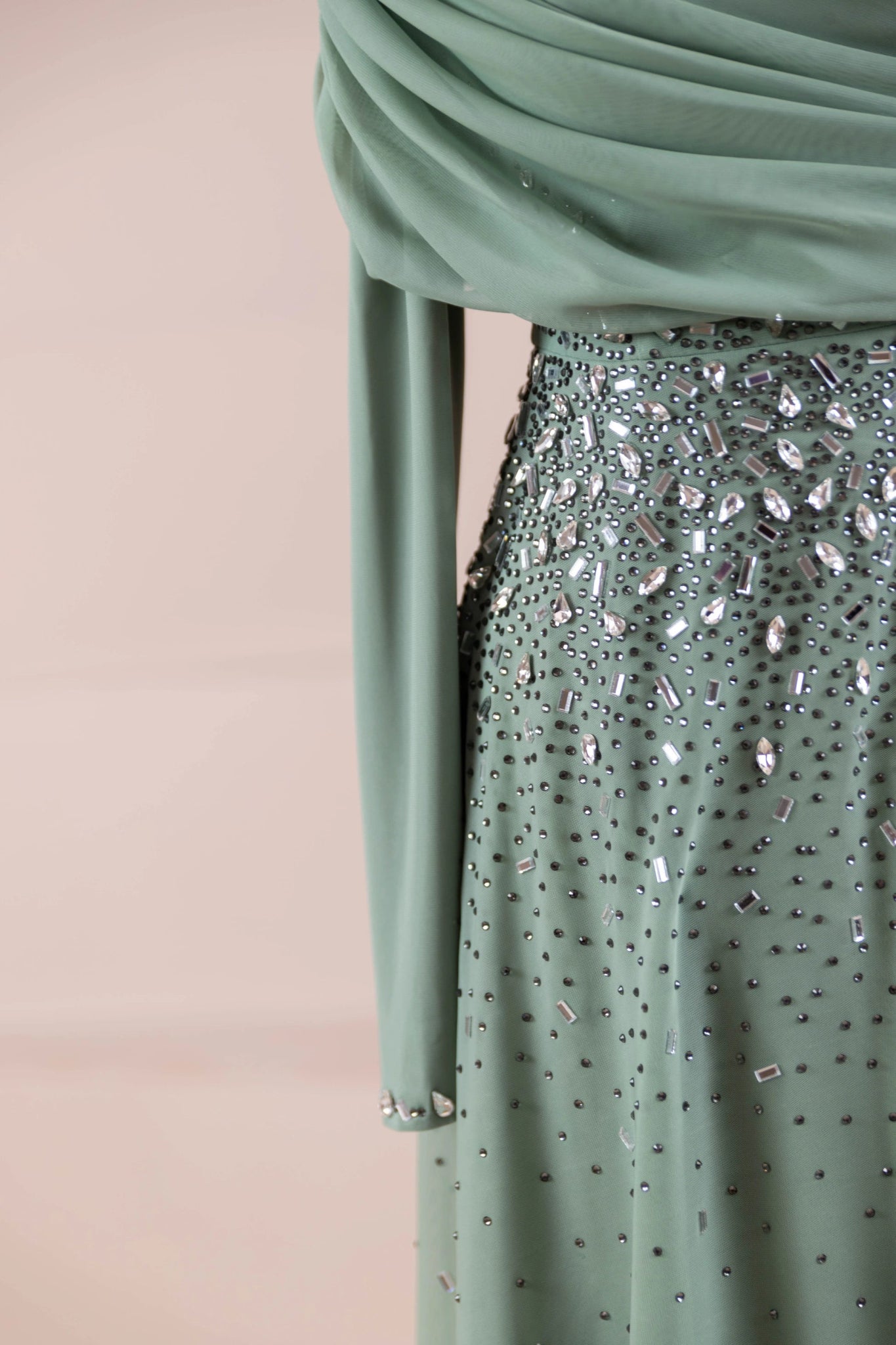 Levia Tesettür Abiye - FioraofDress - tesettur - abiye - mint - 36 - hijab - evening - dress