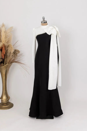 Lorena Tesettür Abiye - FioraofDress - tesettur - abiye - Siyahh - 36 - hijab - evening - dress