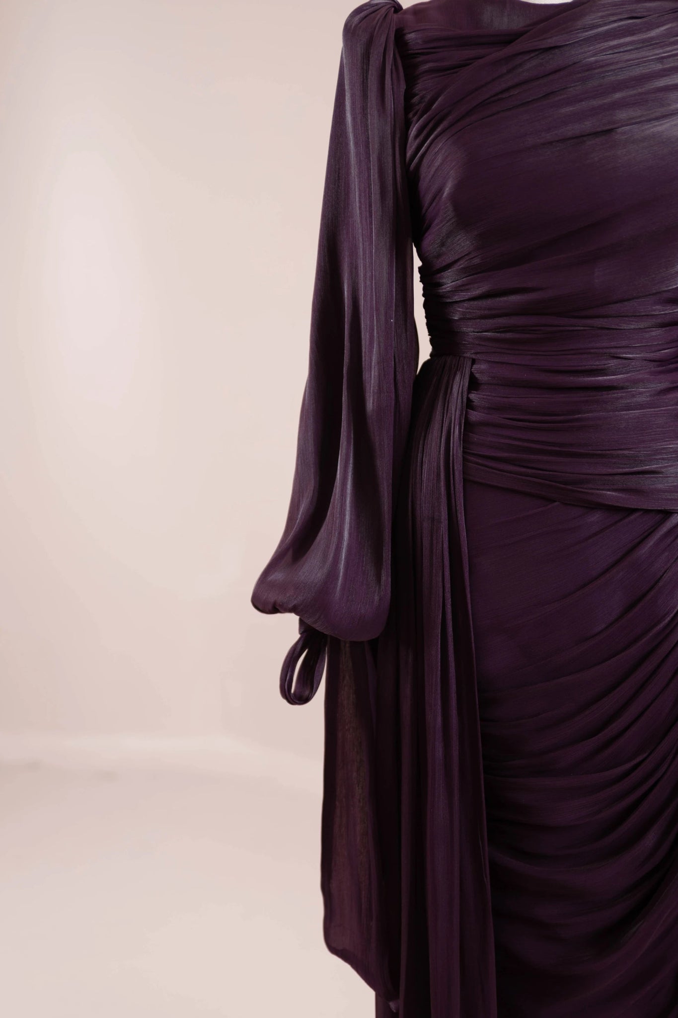 Lotus Tesettür Abiye - FioraofDress - tesettur - abiye - Ametist Moru - 38 - hijab - evening - dress