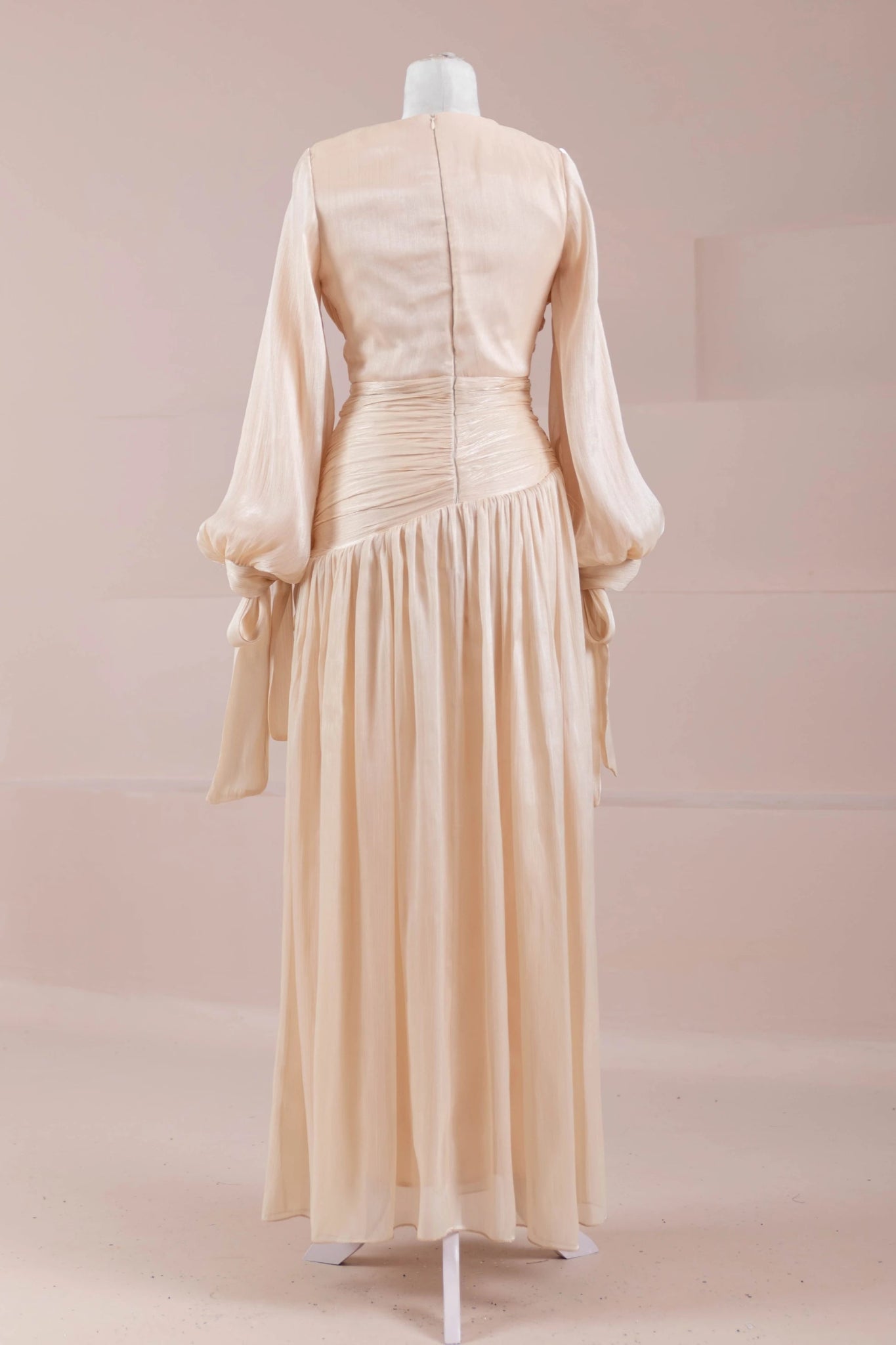 Lova Tesettür Abiye - FioraofDress - tesettur - abiye - Pudra - 38 - hijab - evening - dress