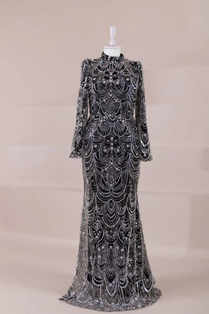 Luna Tesettür Abiye - FioraofDress - tesettur - abiye - Siyahh - 38 - hijab - evening - dress