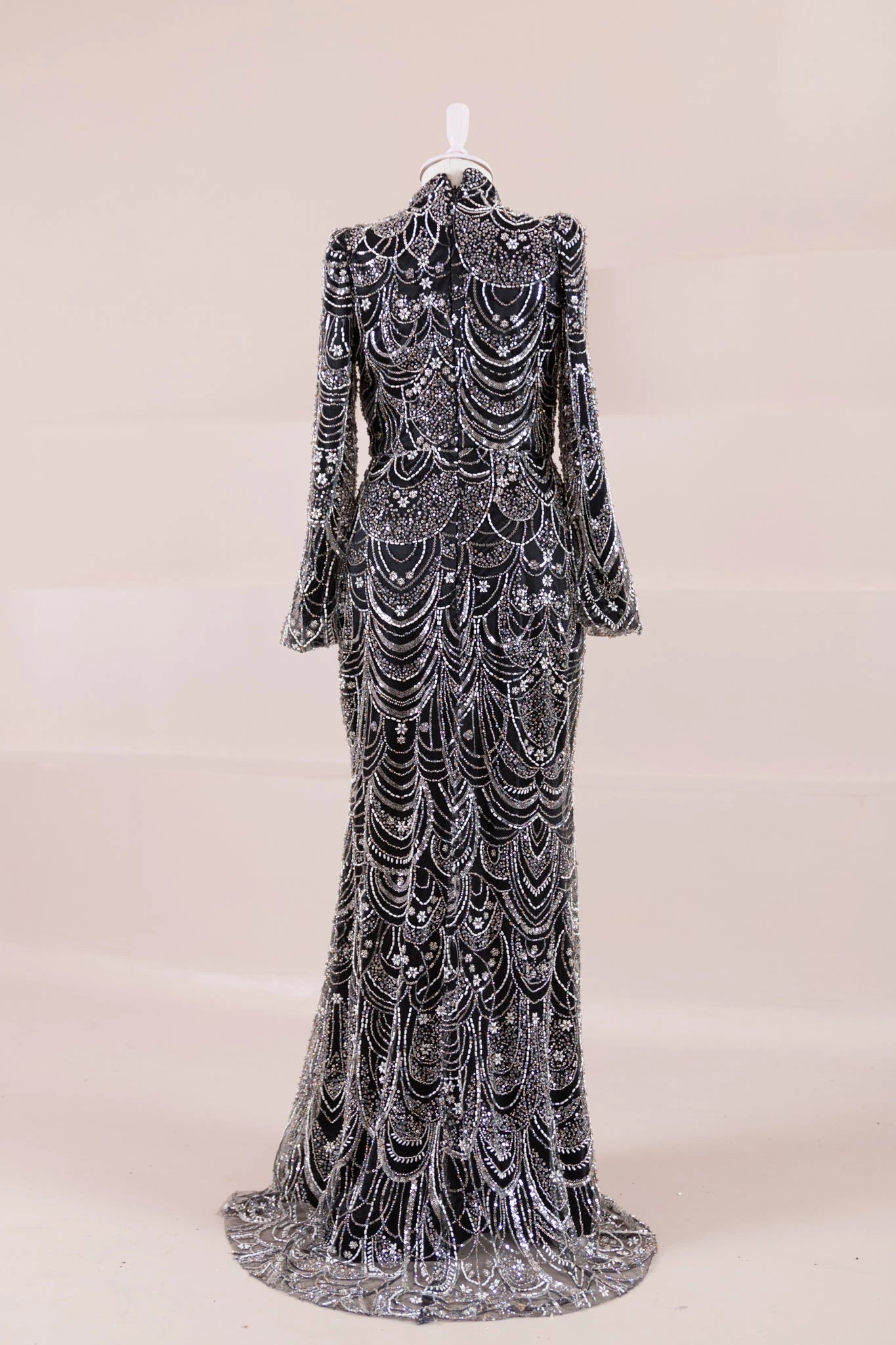 Luna Tesettür Abiye - FioraofDress - tesettur - abiye - Siyahh - 38 - hijab - evening - dress