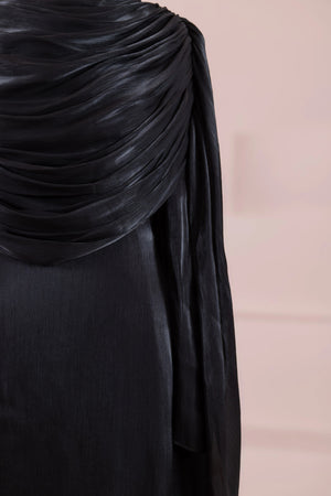 Lunesse Tesettür Abiye - FioraofDress - tesettur - abiye - Siyahh - 38 - hijab - evening - dress