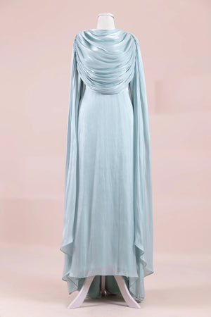 Lunesse Tesettür Abiye - FioraofDress - tesettur - abiye - mint - 38 - hijab - evening - dress