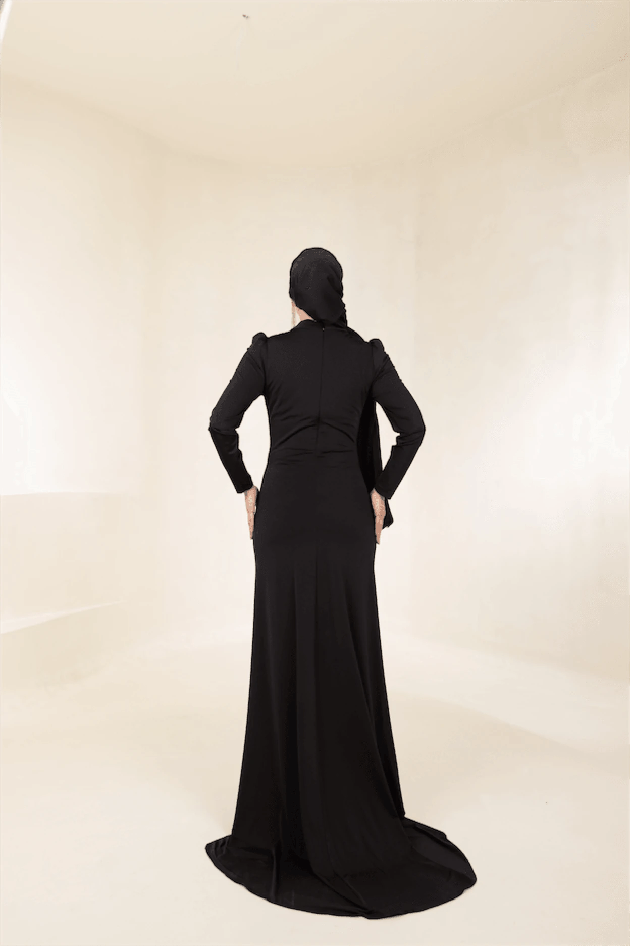 Lydia Tesettür Abiye - FioraofDress - tesettur - abiye - 44 - Siyahh - hijab - evening - dress
