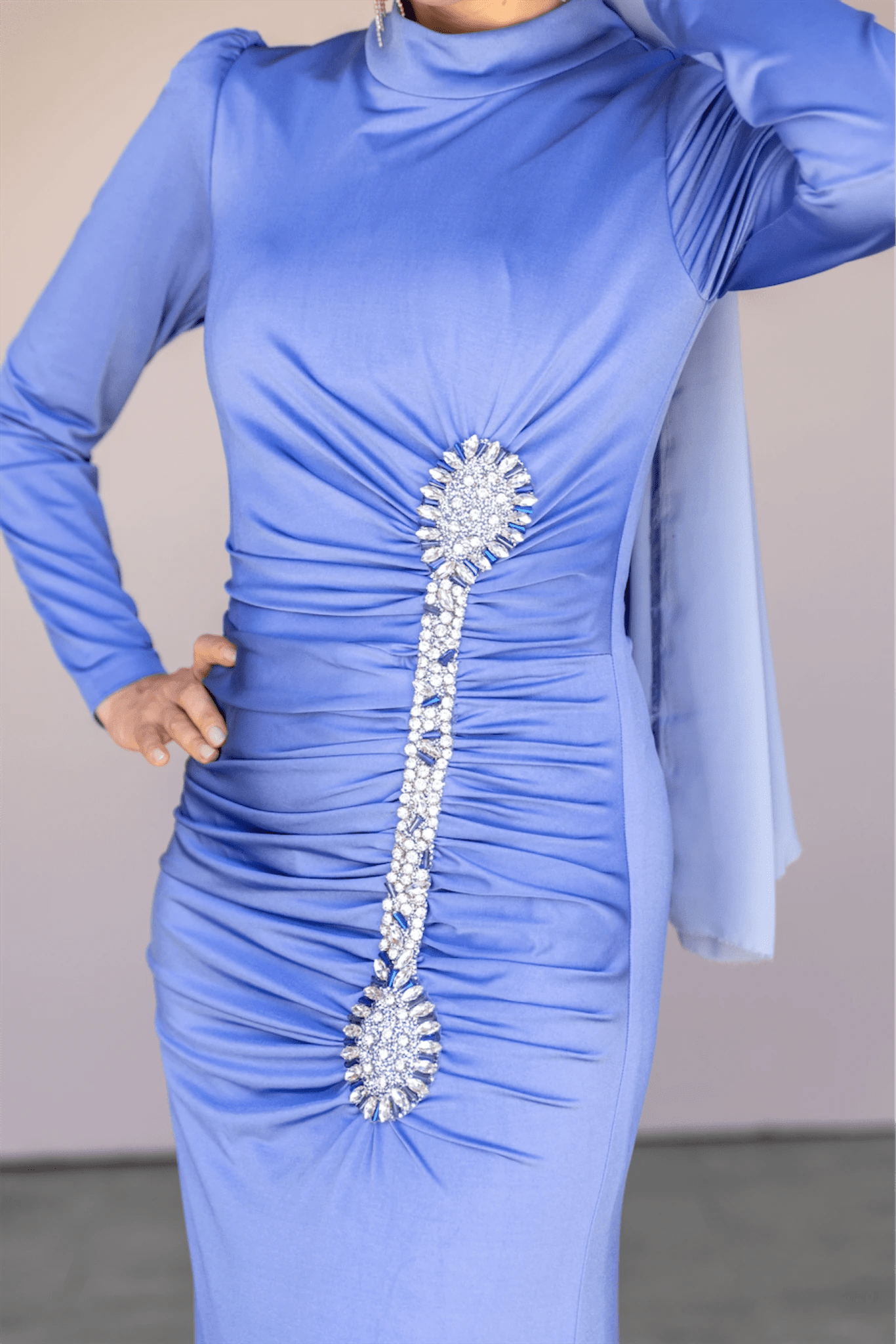 Lydia Tesettür Abiye - FioraofDress - tesettur - abiye - 44 - LİLAA - hijab - evening - dress