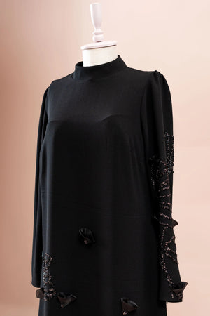 Maysa Tesettür Abiye - FioraofDress - tesettur - abiye - Siyahh - 44 - hijab - evening - dress