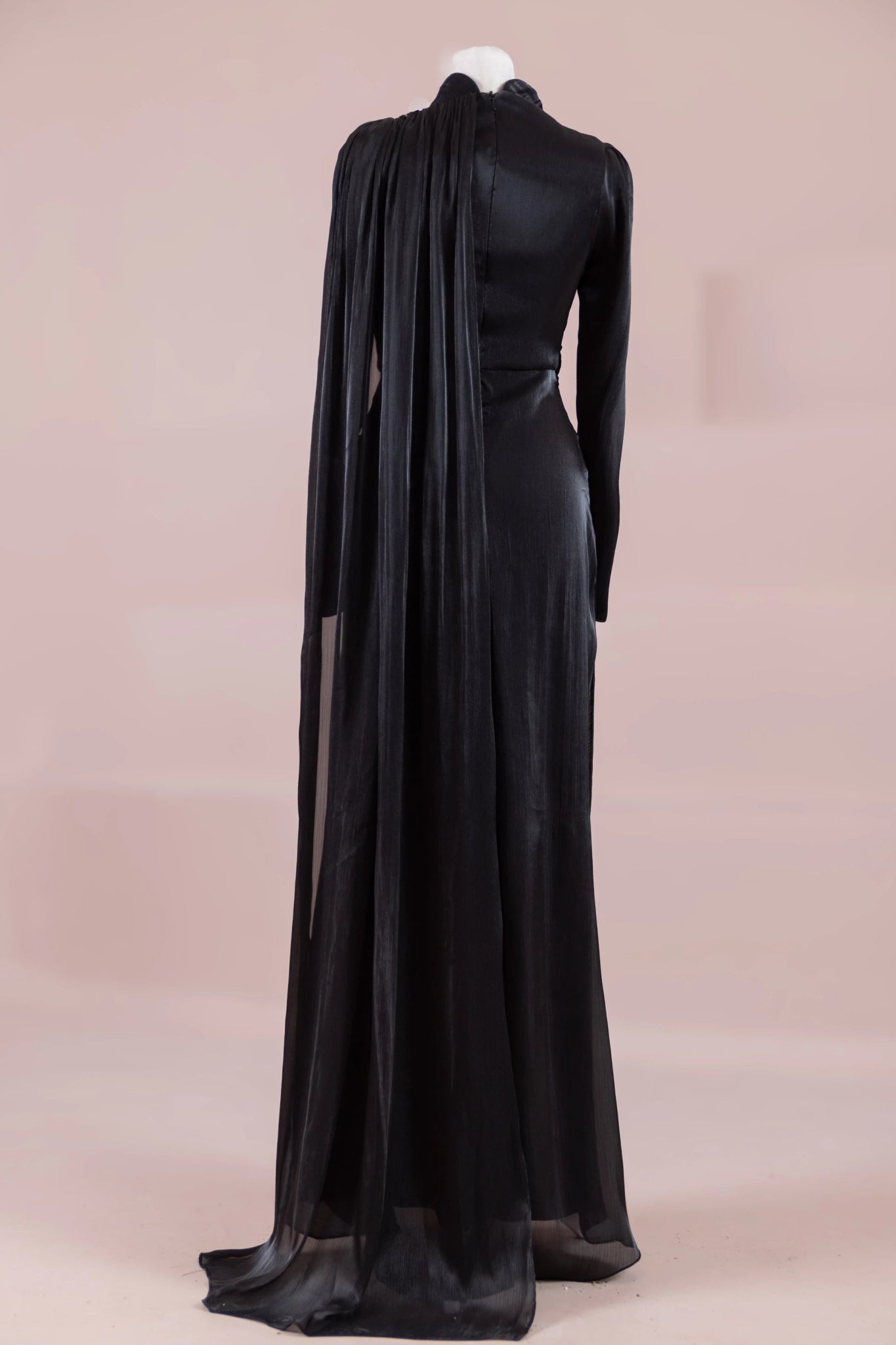 Melya Tesettür Abiye - FioraofDress - tesettur - abiye - SİYAH - 38 - hijab - evening - dress