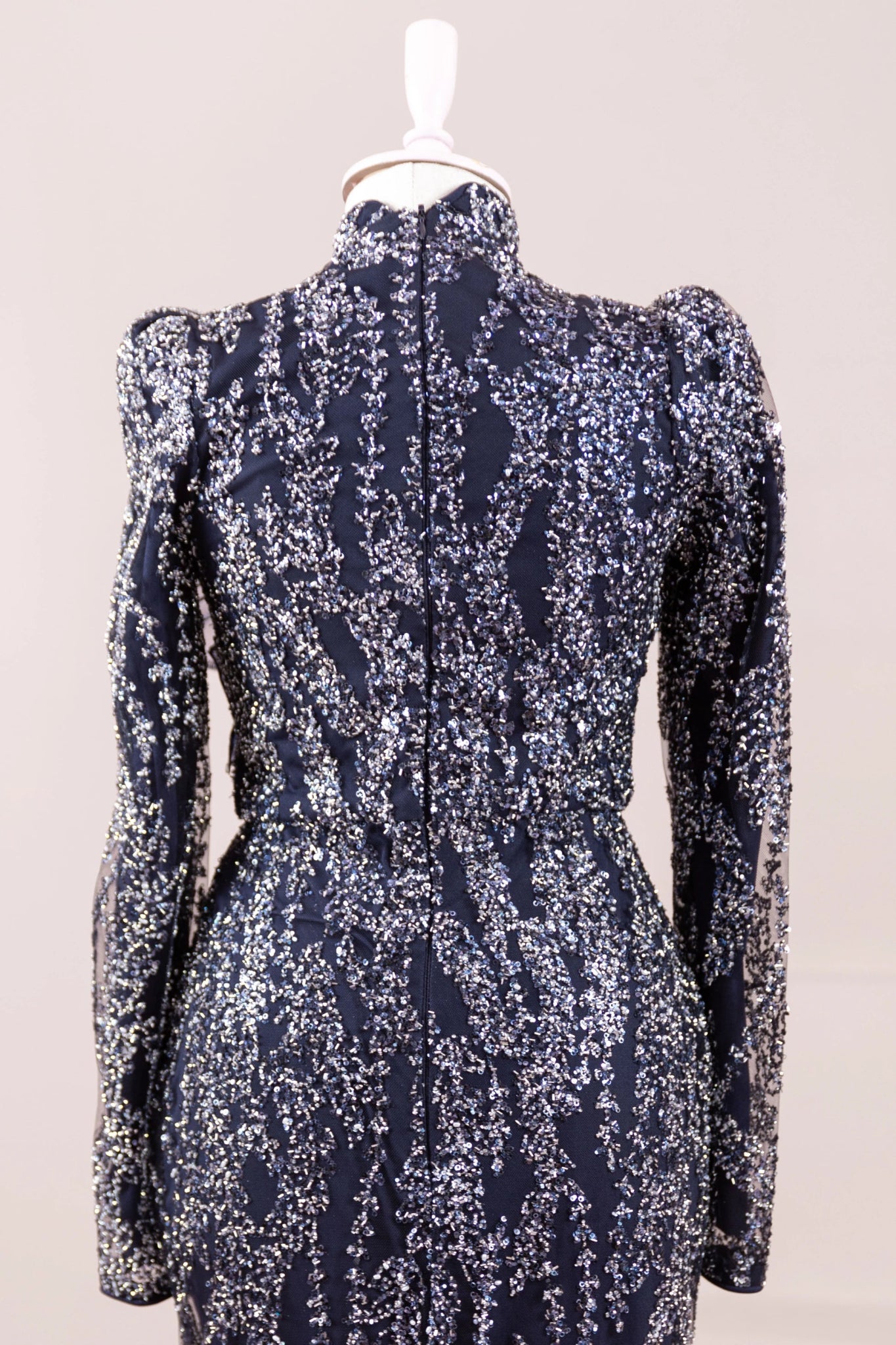 Najma Tesettür Abiye - FioraofDress - tesettur - abiye - LACİVERT - 36 - hijab - evening - dress