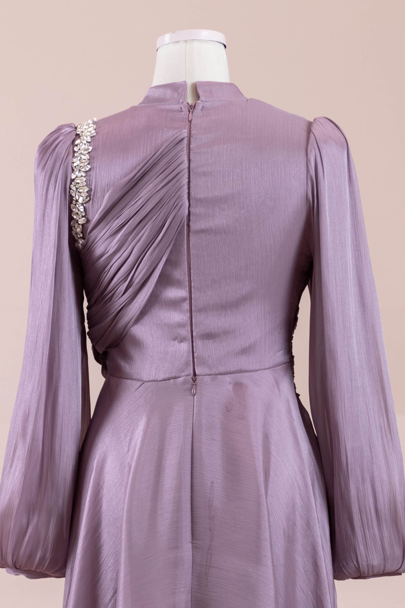 Nedya Tesettür Abiye - FioraofDress - tesettur - abiye - LİLA - 38 - hijab - evening - dress