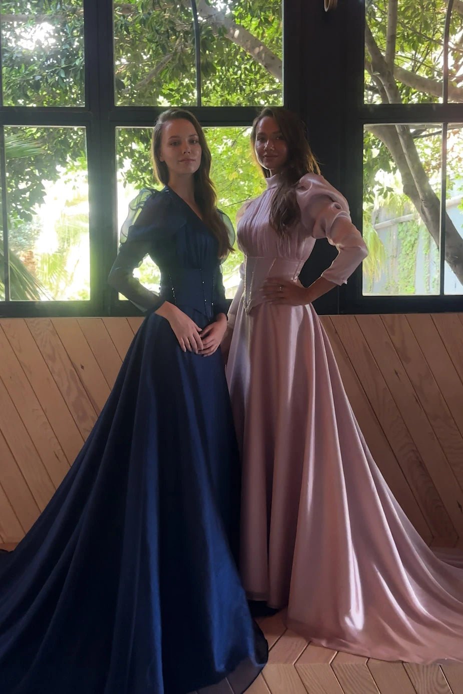 Ophelia - FioraofDress - tesettur - abiye - lacivert - 36 - hijab - evening - dress