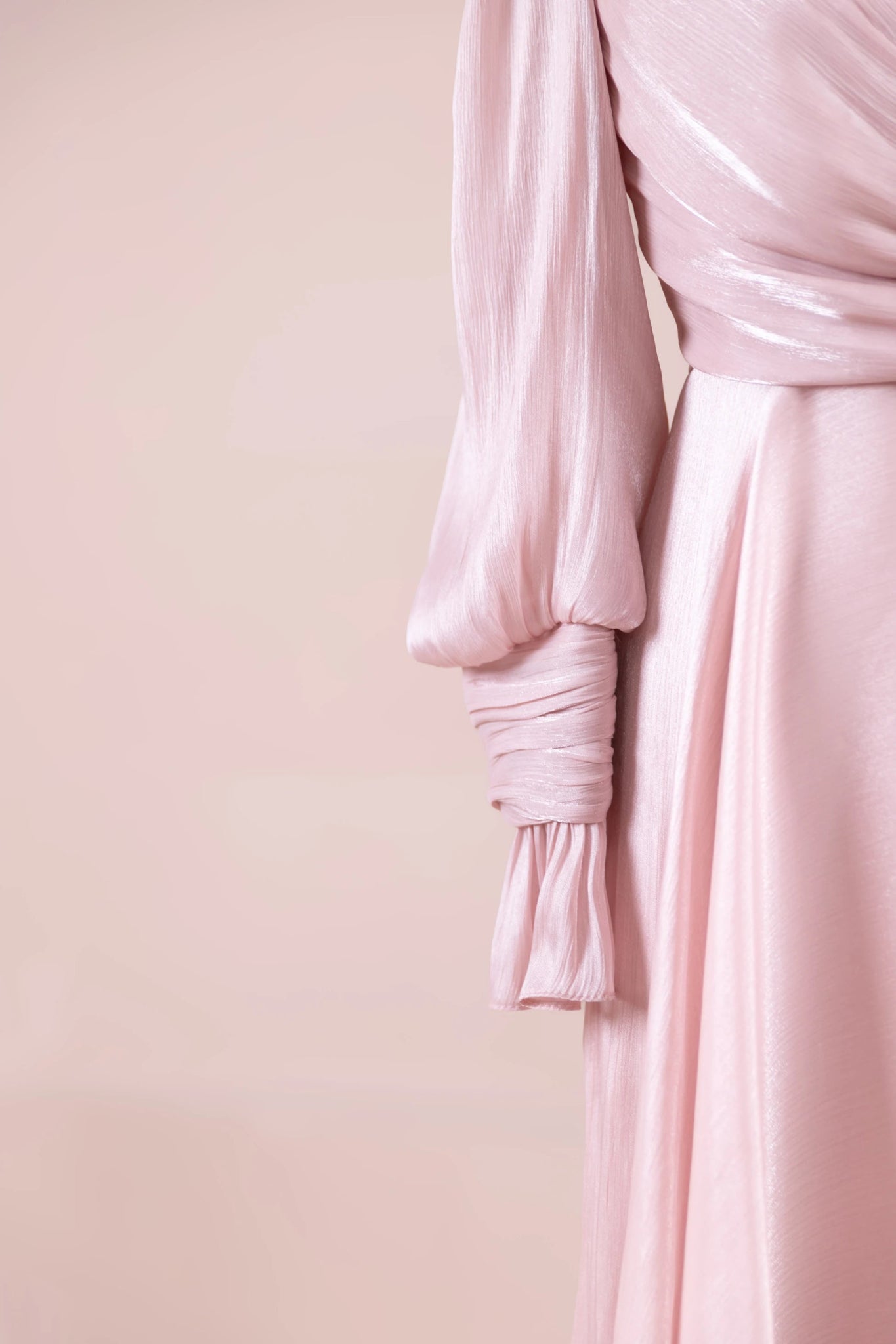 Orkide Tesettur Abiye - FioraofDress - tesettur - abiye - 38 - Pudra - hijab - evening - dress