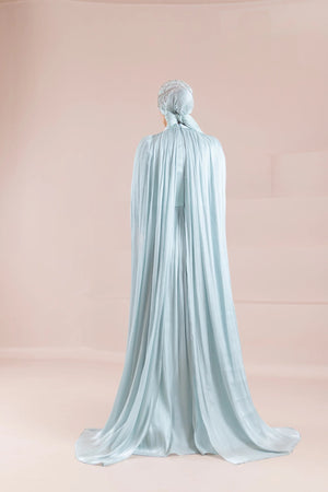 Renna Tesettür Abiye - FioraofDress - tesettur - abiye - mint - 36 - hijab - evening - dress