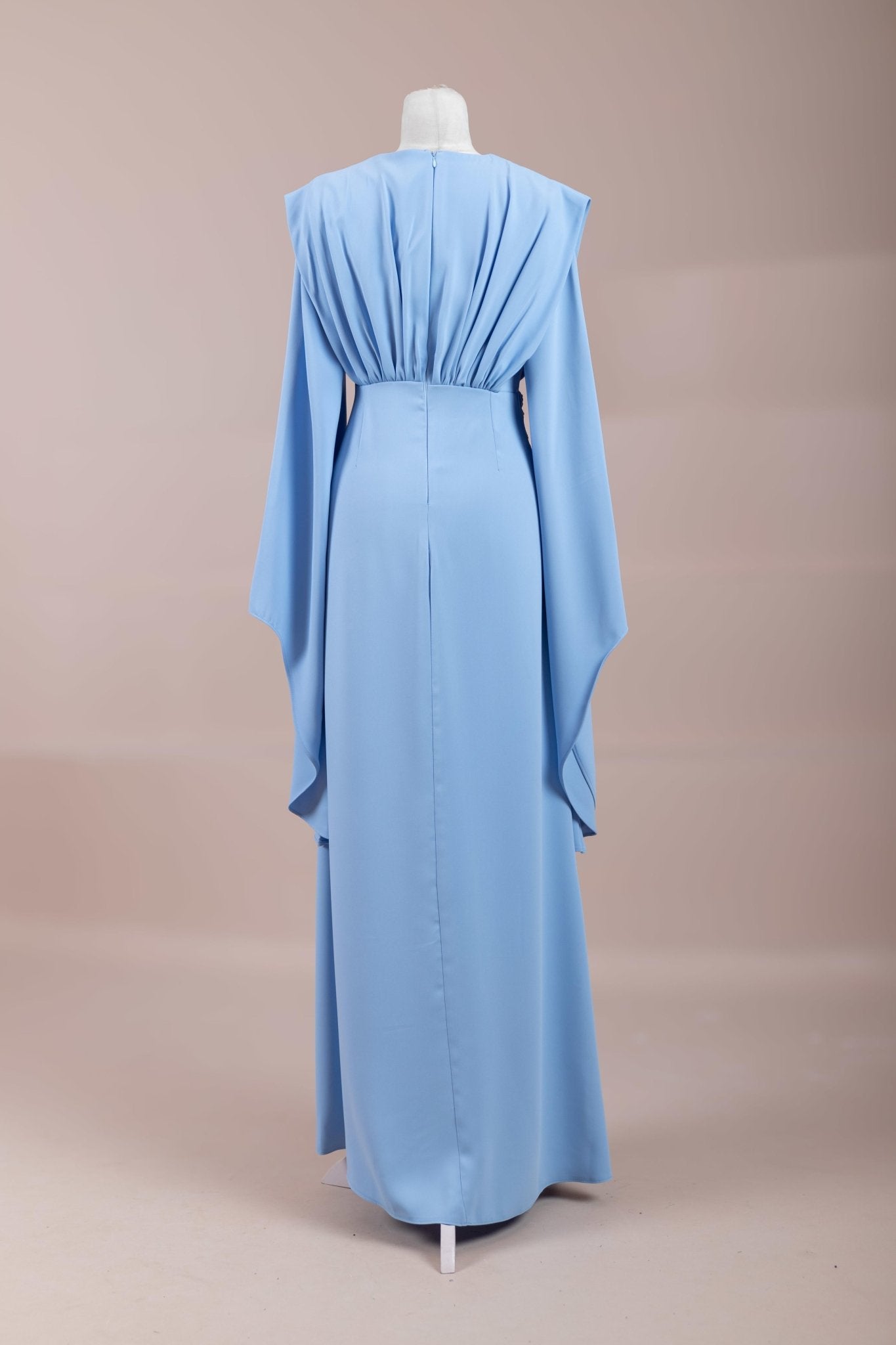 Rouge Tesettür Abiye - FioraofDress - tesettur - abiye - Mavi - 38 - hijab - evening - dress