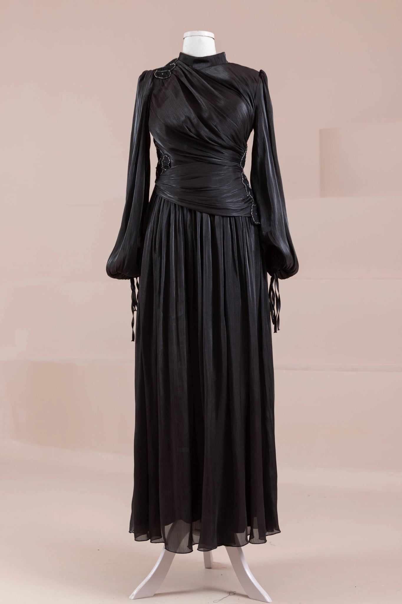 Rovi Tesettür Abiye - FioraofDress - tesettur - abiye - SİYAH - 40 - hijab - evening - dress