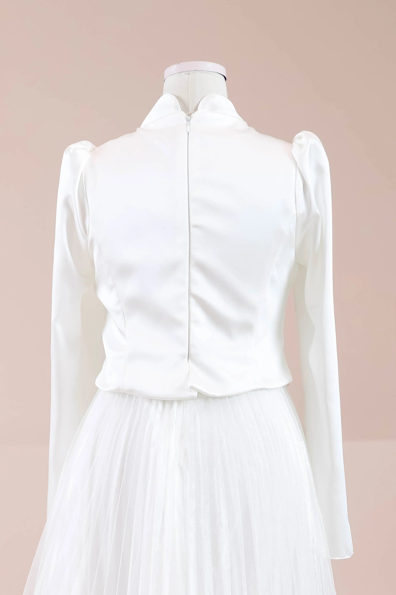 Rozya Tesettür Abiye - FioraofDress - tesettur - abiye - Beyaz - 38 - hijab - evening - dress