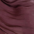 Şal Bery Burgundy - FioraofDress - tesettur - abiye - Berry Burgundy - hijab - evening - dress