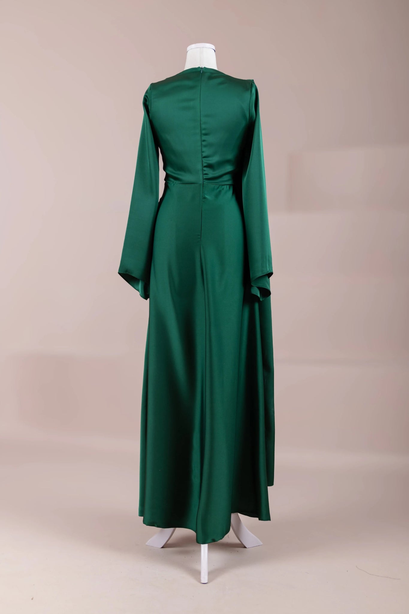 Satenya Tesettür Abiye - FioraofDress - tesettur - abiye - zümrüt - 38 - hijab - evening - dress