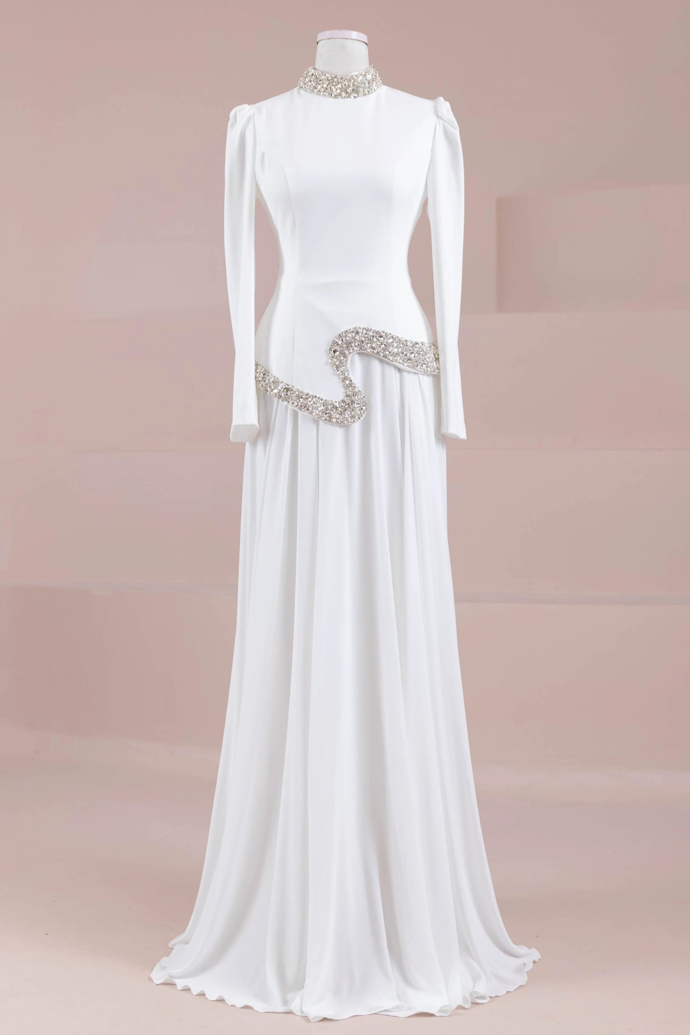 Selva Tesettür Abiye - FioraofDress - tesettur - abiye - Beyaz - 38 - hijab - evening - dress