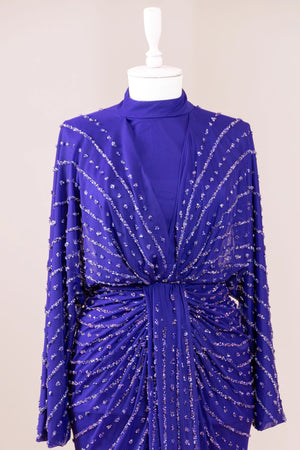 Serel Tesettür Abiye - FioraofDress - tesettur - abiye - SAX - 36 - hijab - evening - dress