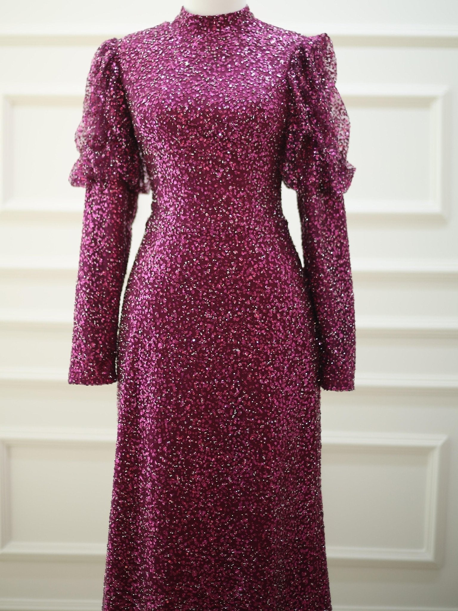 Serra Tesettür Abiye - FioraofDress - tesettur - abiye - 48 - FUŞYA - hijab - evening - dress