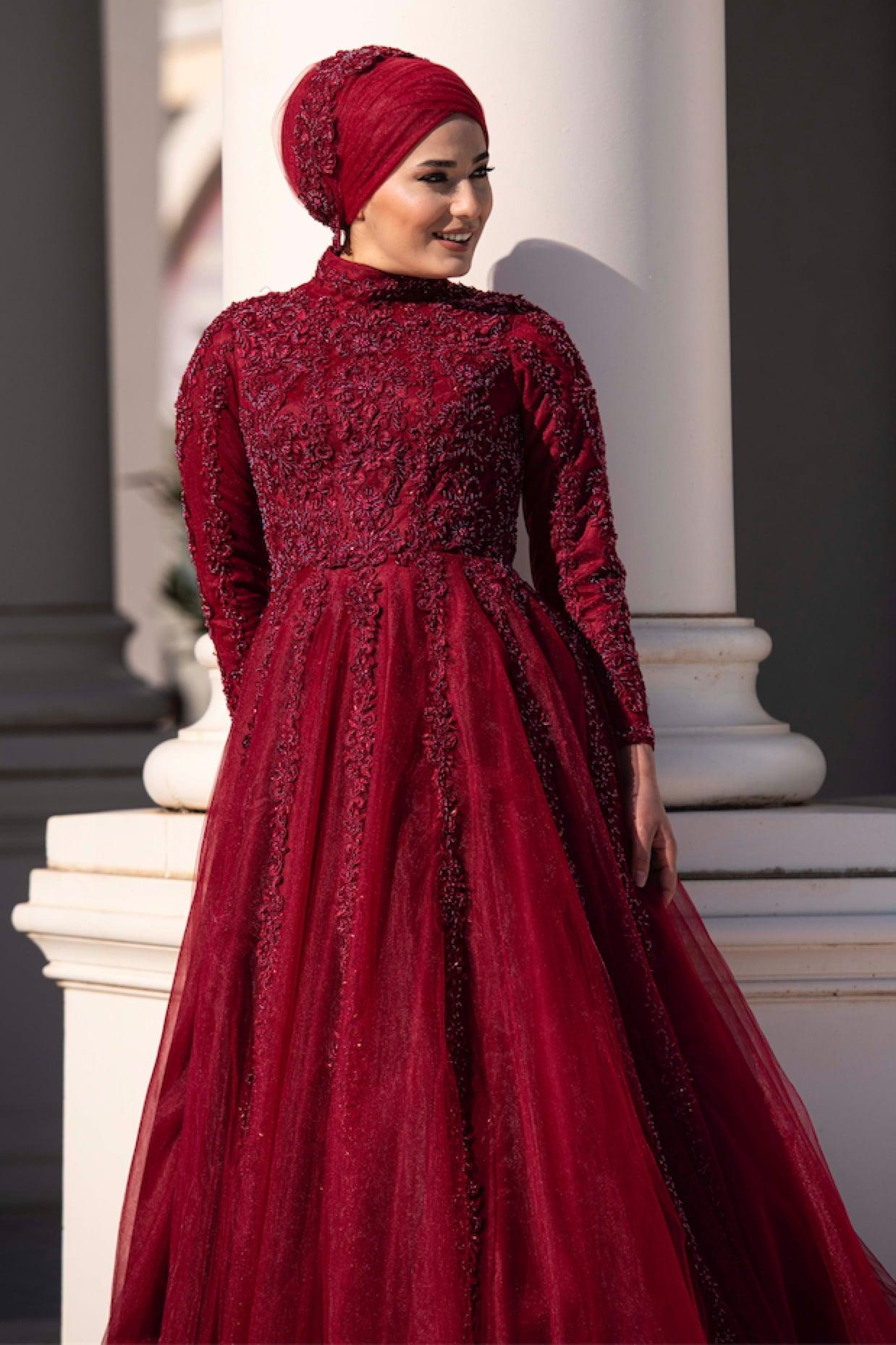 Siena Tesettür Abiye - FioraofDress - tesettur - abiye - 48 - hijab - evening - dress