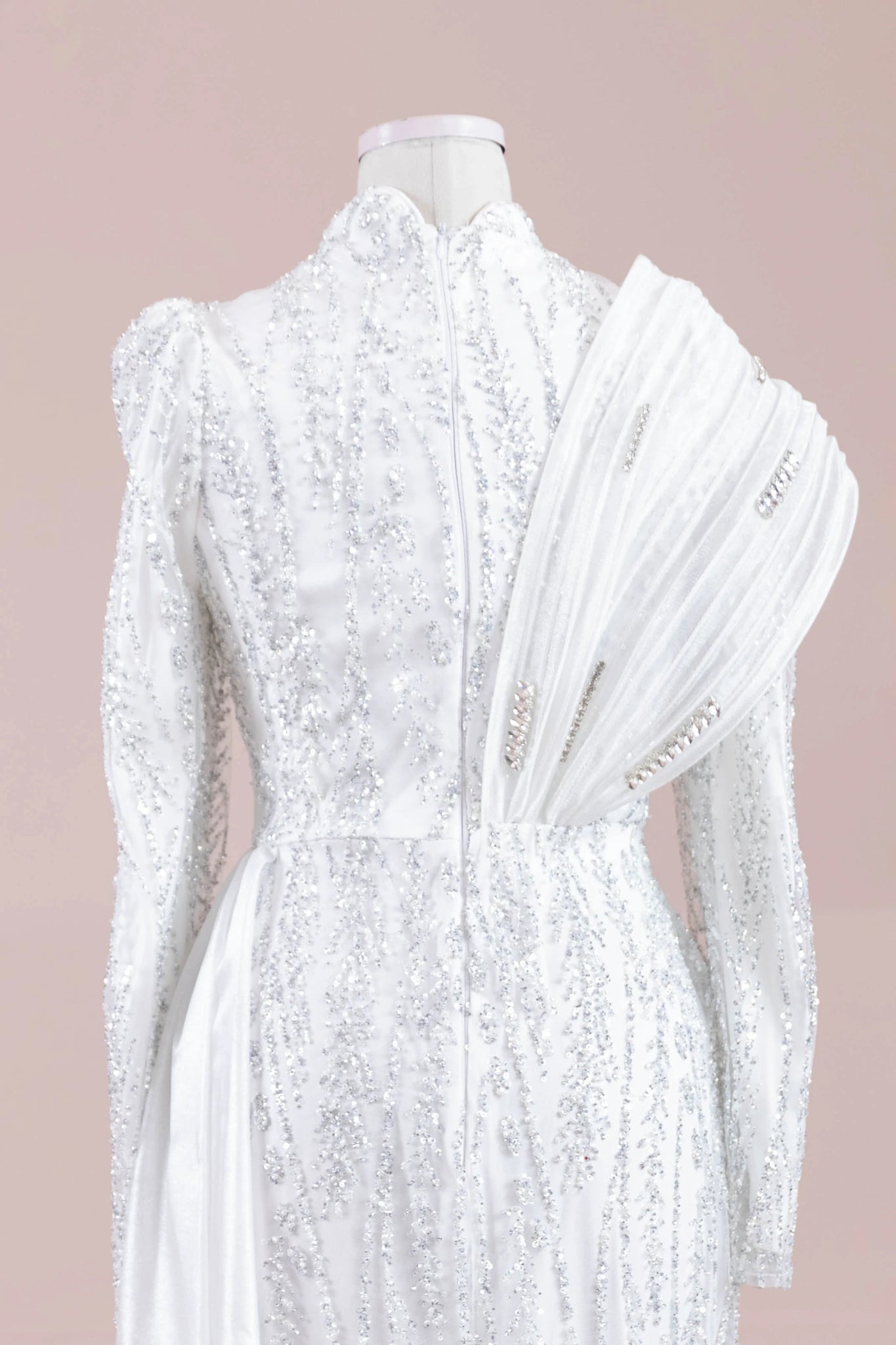 Silü Tesettür Abiye - FioraofDress - tesettur - abiye - Beyaz - 38 - hijab - evening - dress