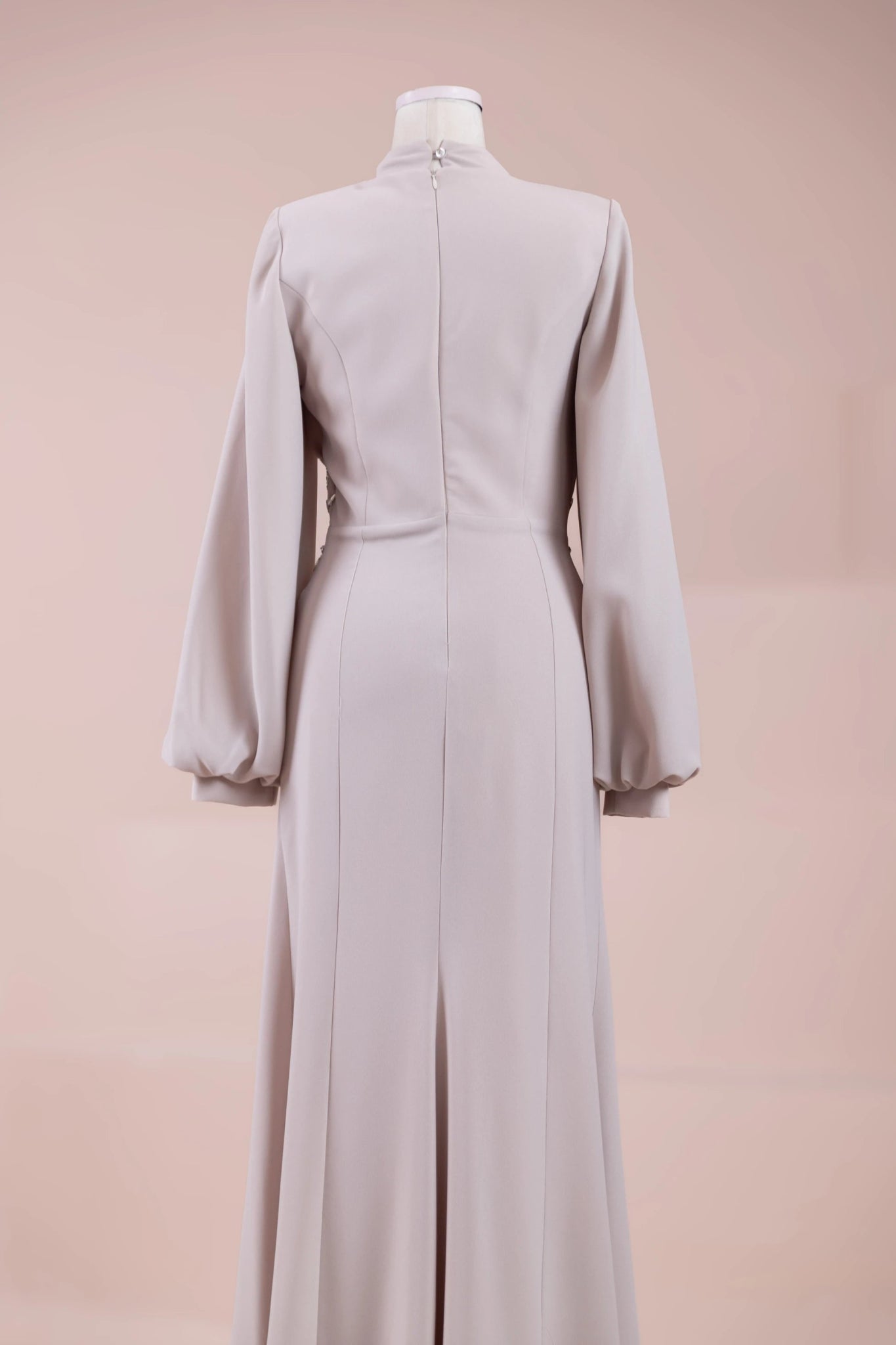 Siva Tesettür Abiye - FioraofDress - tesettur - abiye - BEJ - 38 - hijab - evening - dress