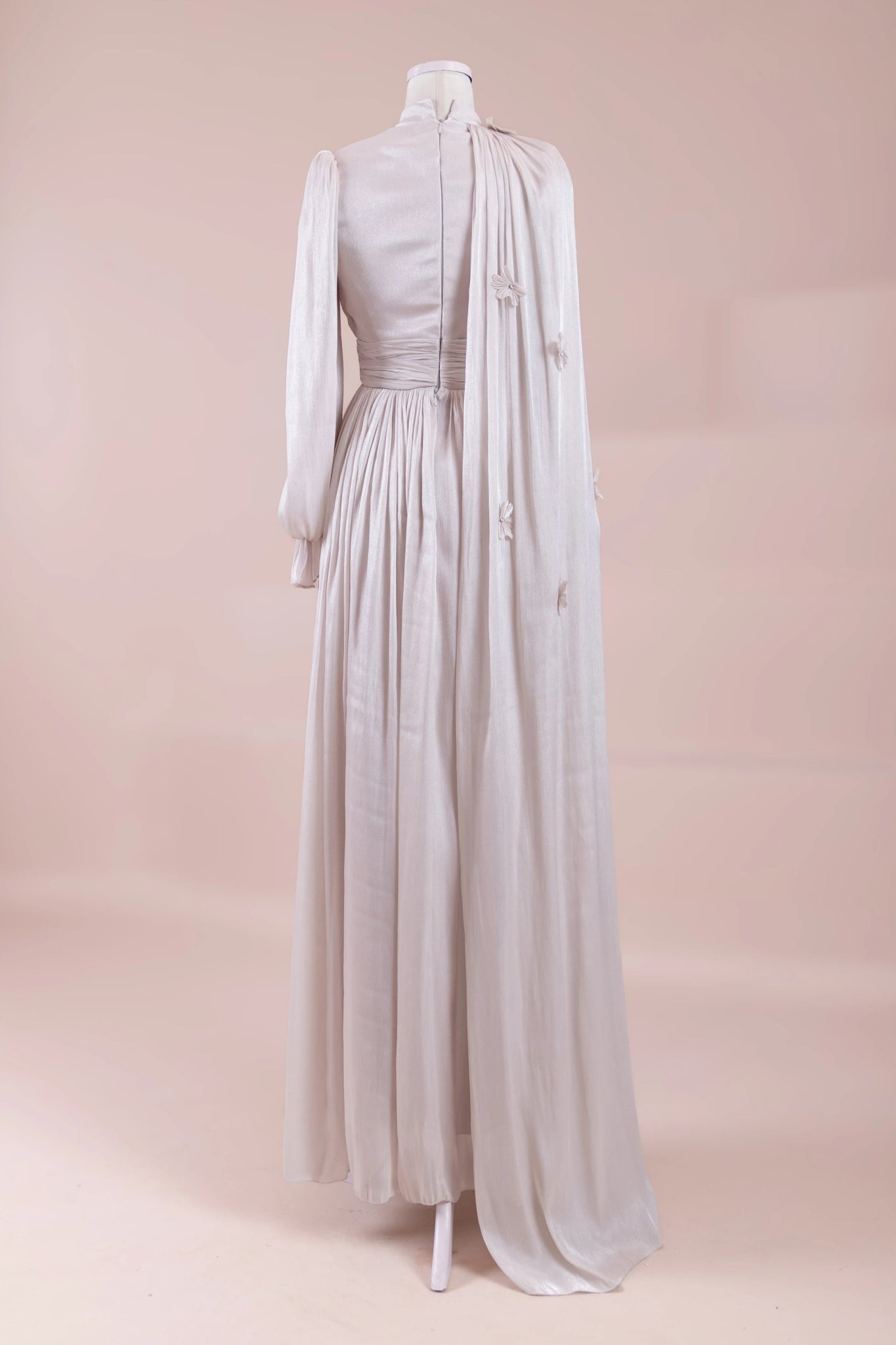 Sivra Tesettür Abiye - FioraofDress - tesettur - abiye - BEJ - 38 - hijab - evening - dress