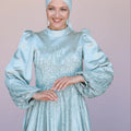 Su Abiye - FioraofDress - tesettur - abiye - 38 - Bebe Mavisi - hijab - evening - dress