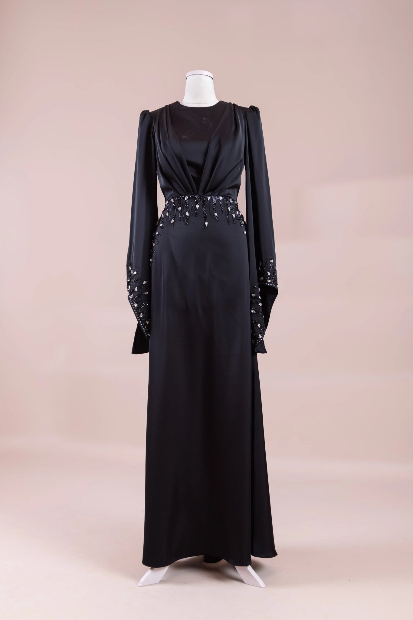 Sue Tesettür Abiye - FioraofDress - tesettur - abiye - SİYAH - 38 - hijab - evening - dress