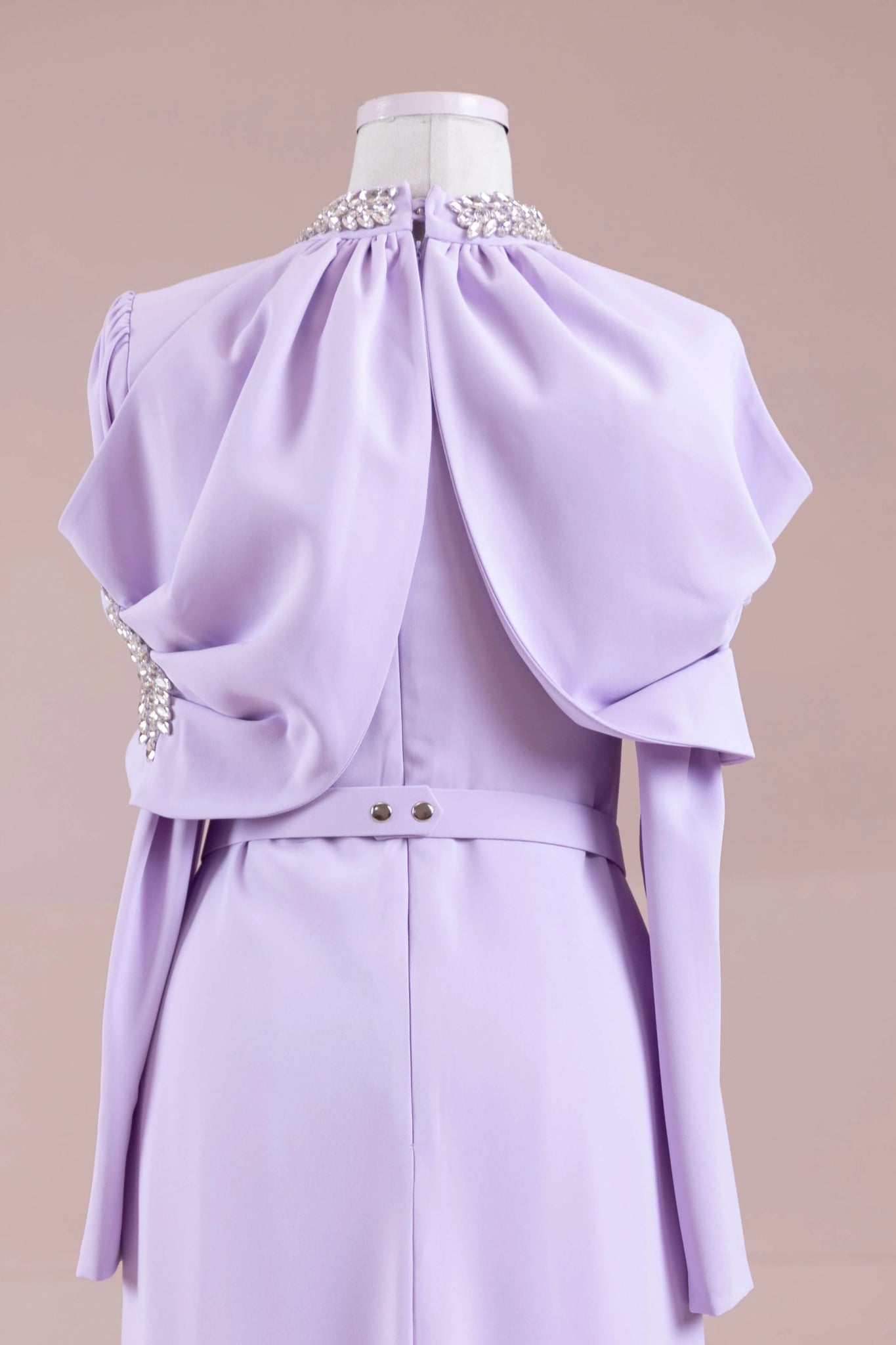 Tilu Tesettür Abiye - FioraofDress - tesettur - abiye - lila - 38 - hijab - evening - dress