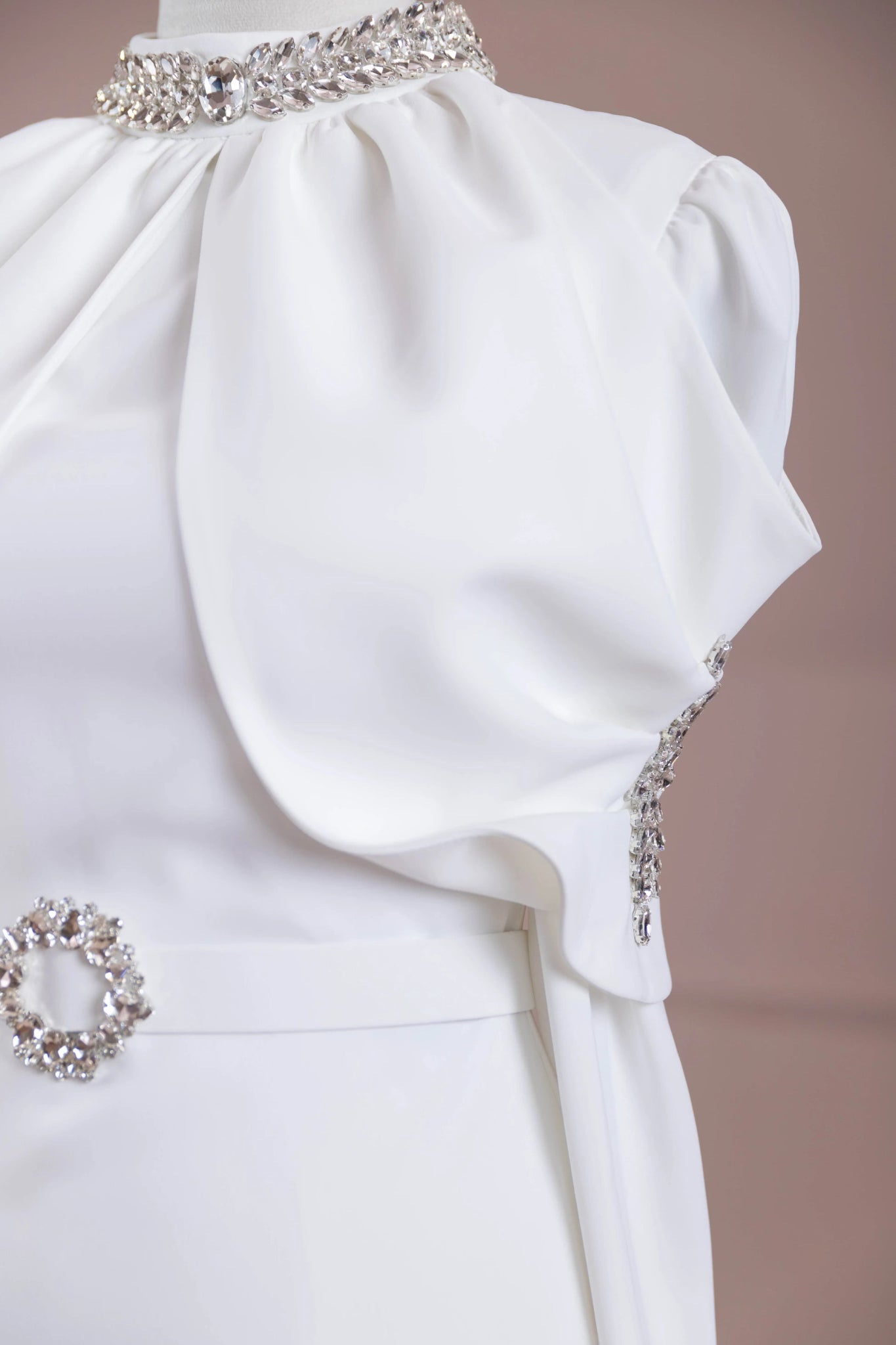 Tilu Tesettür Abiye - FioraofDress - tesettur - abiye - Beyaz - 38 - hijab - evening - dress