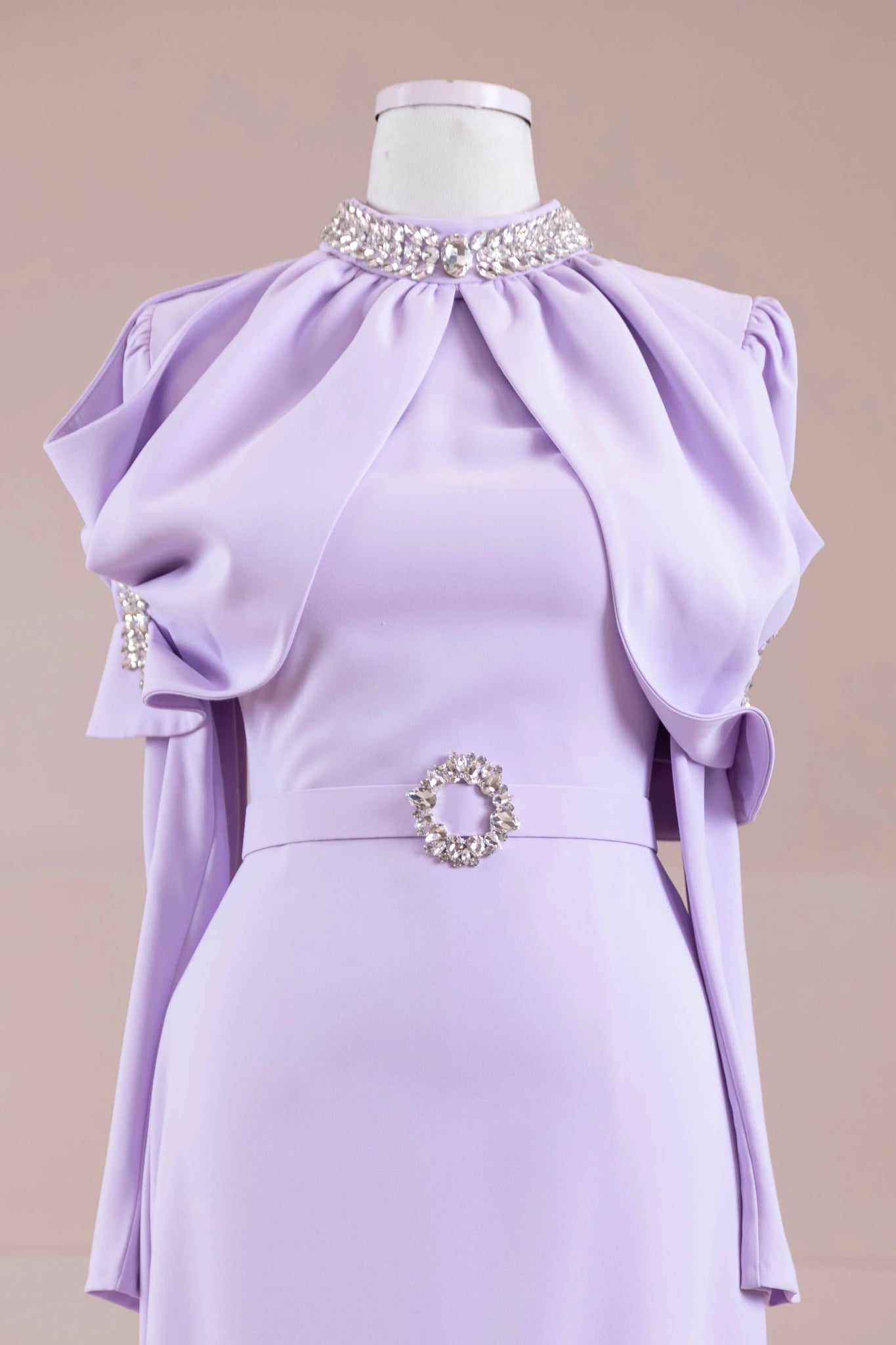 Tilu Tesettür Abiye - FioraofDress - tesettur - abiye - lila - 38 - hijab - evening - dress