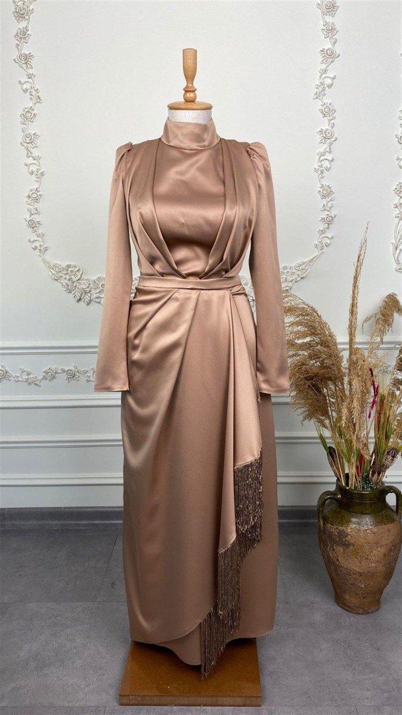 Vanessa Tesettür Abiye - FioraofDress - tesettur - abiye - 42 - hijab - evening - dress